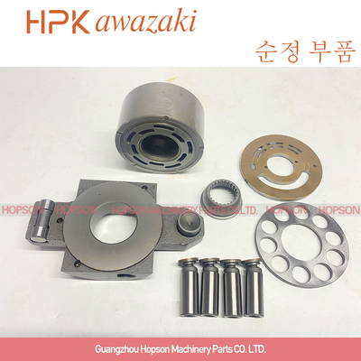 KX121-2 Hidrolik Excavator Bagian Pompa Utama PSVD2-21 Plat Katup Piston Sepatu Set