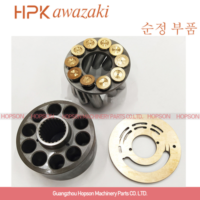KX121-2 Hidrolik Excavator Bagian Pompa Utama PSVD2-21 Plat Katup Piston Sepatu Set